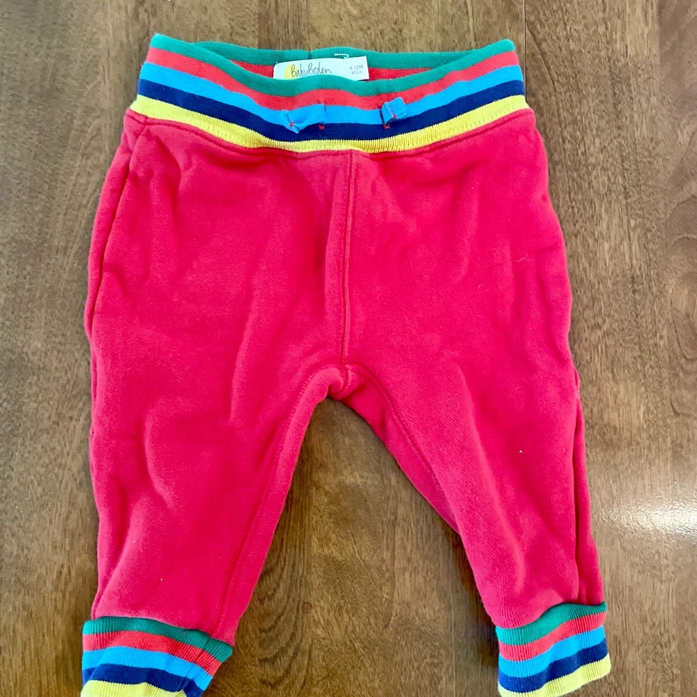 Baby Boden colorful pants - 12 months